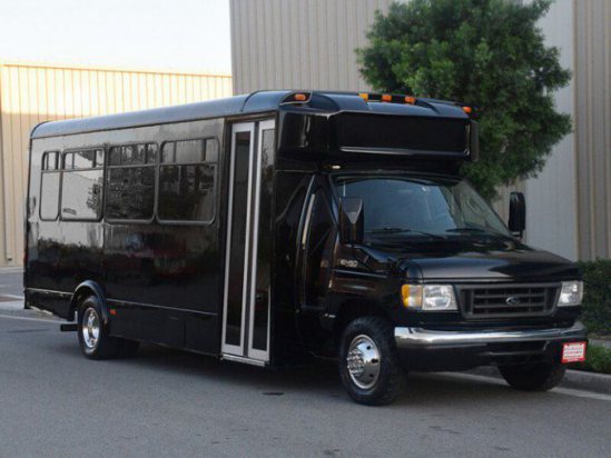 Prom party bus in Allen, Texas