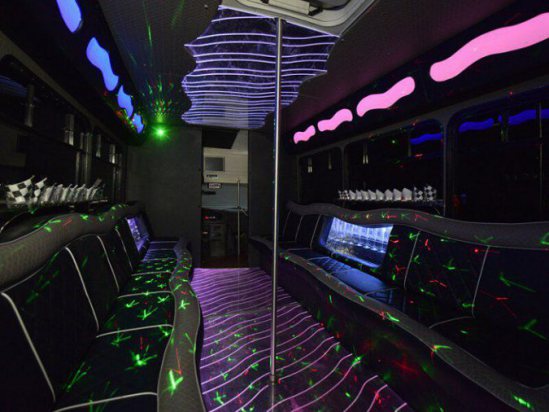 Party bus in Fort Worth