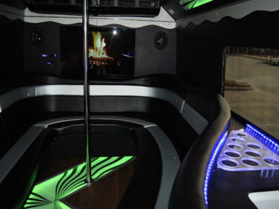 Party bus rental in Dallas area