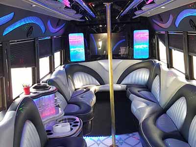 Party bus rental Allen