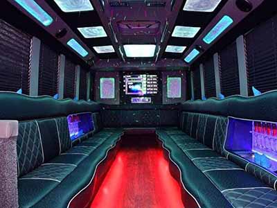 VIP Dallas party bus service
